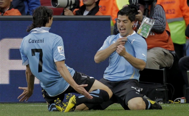 Potente delantera tendrá la selección de Uruguay. (Archivo)