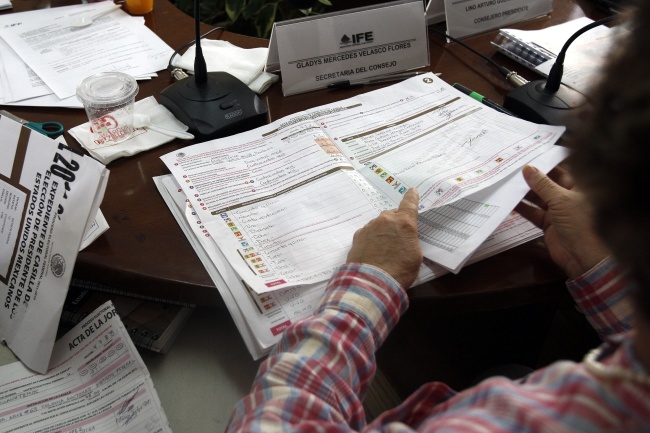 Se recontará más de la mitad de paquetes electorales de la elección presidencial. (EFE) 