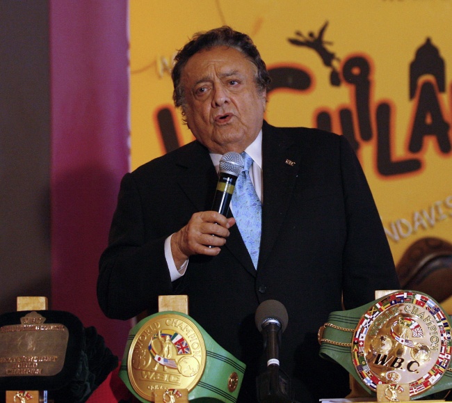 El titular del CMB fue parte de la presentación de Batalla de Destinos III 'La Revancha' junto al ex campeón mundial de boxeo Mike Tyson, y en dicho evento, dio su postura acerca del boxeo olímpico que representará a México en Londres. (Archivo)