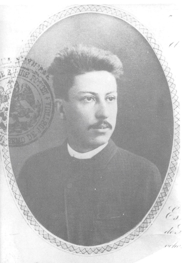 Manuel José Othón, en una fotografía correspondiente a su título de abogado, en 1881.