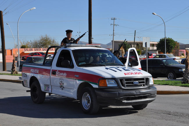 Informan y activan. La Policía Municipal de Matamoros se prepara física y legalmente.