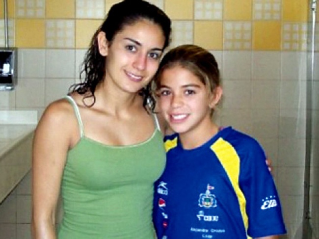 La fotografía de Paola Espinosa y Alejandra Orozco en 2009. (Notimex)