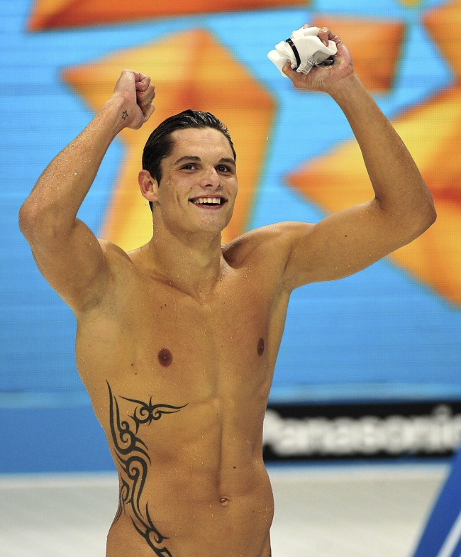 Florent Manaudou gana medalla de oro en natación. (EFE)