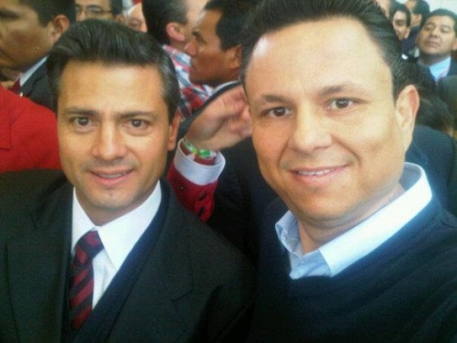 Celaya Valenzuela fue candidato a diputado y fiel simpatizante de Enrique Peña Nieto. INTERNET