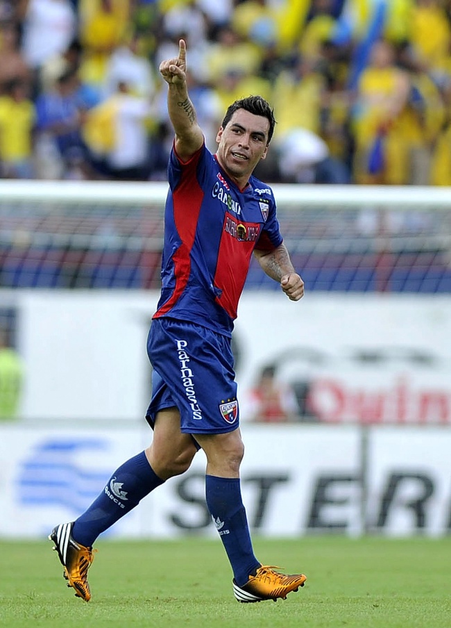 Líder de los artilleros con cuatro dianas, Paredes ha anotado una media de un gol por partido en el torneo Apertura 2012 con el Atlante. (jammedia)