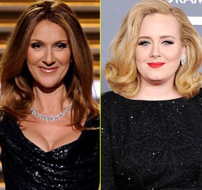 Dion admira la imagen saludable de Adele y cómo desafía los estándares de la industria musical. (Imagen tomada de Internet)