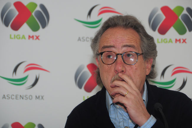 Decio de María, presidente de la Liga MX. Liga Mx supera expectativas en taquilla