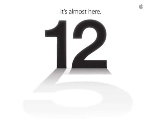 Apple envío a la prensa especializada una escueta invitación en la que se veía el número 12 bajo un encabezamiento en el que se leía 'Está casi aquí'. INTERNET