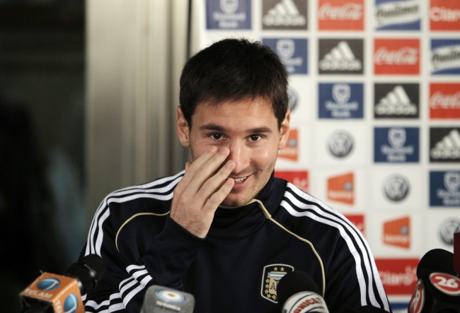 Messi se deslinda de la situación del portugués. (EFE)