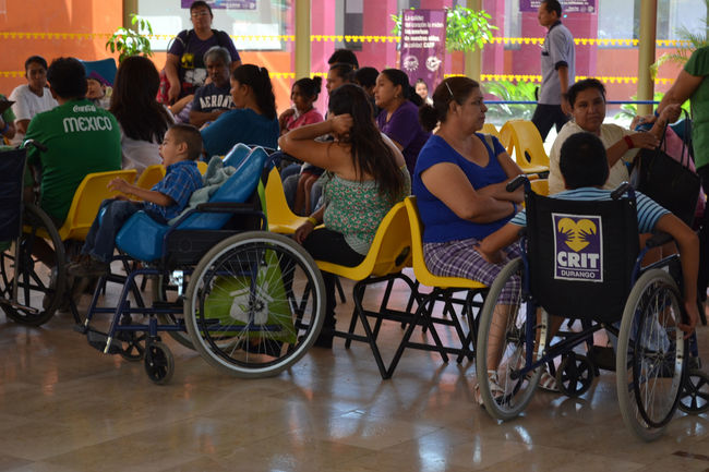 Pacientes. En el CRIT de Gómez Palacio se atienden a 950 niños, de los cuales, 350 son de La Laguna de Coahuila y el resto de municipios duranguenses y otros estados.