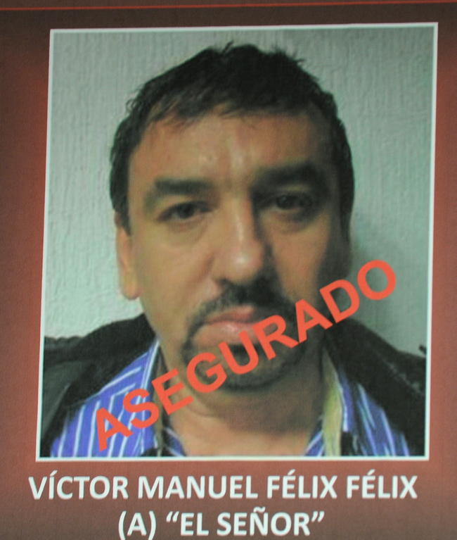 Félix Félix, quien fue detenido en México en marzo de 2011, es considerado como uno de los jefes de la distribución de narcóticos y lavado de dinero del cártel de Sinaloa, sobre todo en Guadalajara y en el Distrito Federal. (EFE)