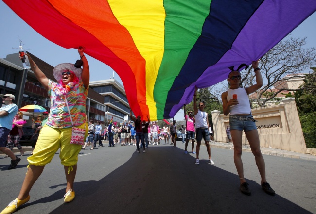 Desfile del Orgullo Gay en Sudáfrica