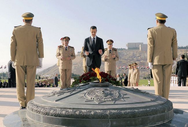 Conmemoran guerra. Siria conmemora el 39 aniversario de la guerra árabe israelí de 1973, conocida como la Guerra de Octubre.
