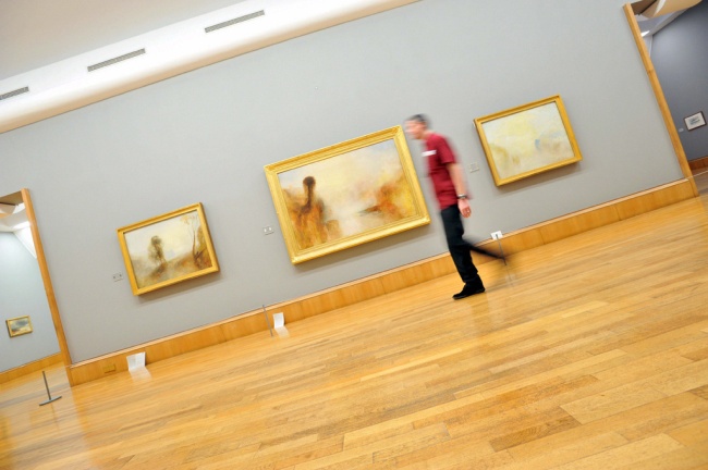La exposición Turner/Rothko, en la Tate de Londres. (Archivo)