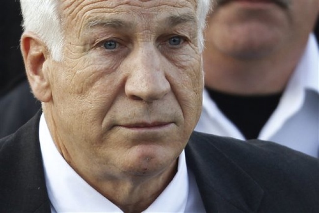  Jerry Sandusky. (AP)