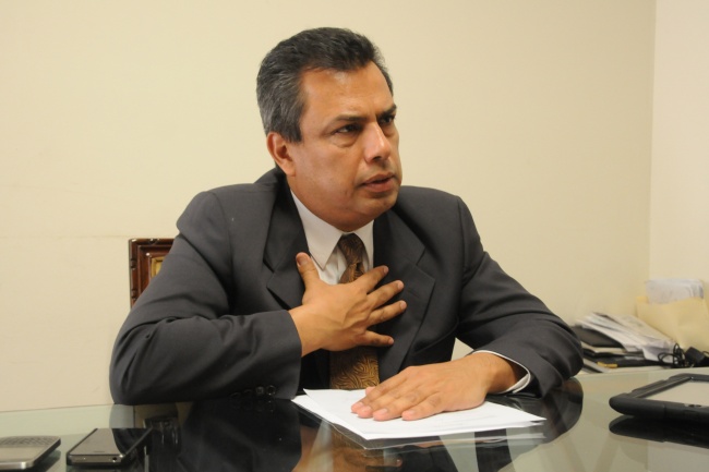 Jorge Luis Morán presentó la renuncia desde el pasado 19 de octubre, informa el Secretario de Gobierno. ARCHIVO