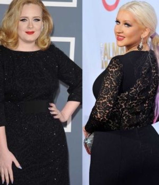 La cantante Adele ha salido en defensa de los comentarios sobre el aumento de peso de Christina Aguilera.