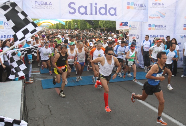 El 2 de diciembre se correrá el Maratón Internacional de Puebla.