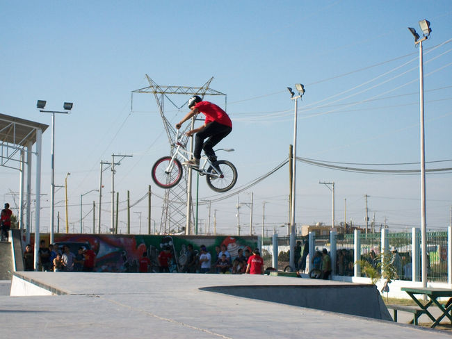 Extremos. Jóvenes participaron en el concurso de deportes extremos realizado por el Instituto Municipal de la Juventud.