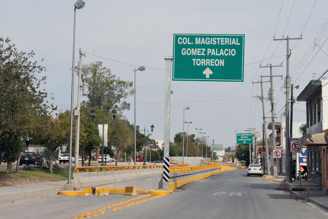 Obras. Las que se cubren con el Fondo Metropolitano tienen avance; aseguran que ya está listo el paso inferior de Lerdo. (El siglo de Torreón / Archivo)