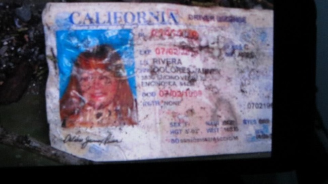 Documento. La PGJE de Nuevo León encontró la licencia de manejo de Jenni Rivera.
