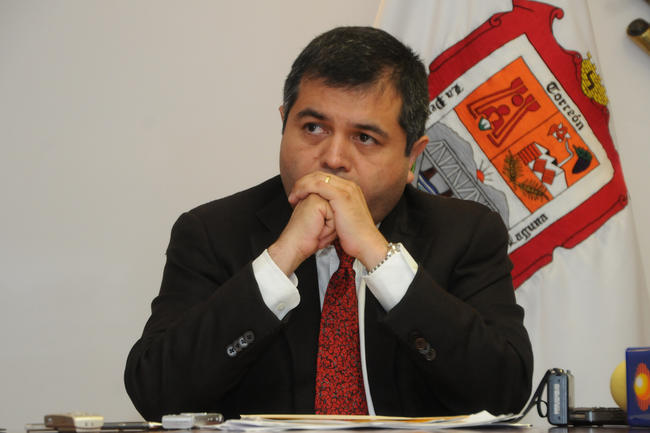 El alcalde Eduardo Olmos presenta hoy su tercer informe de gobierno.