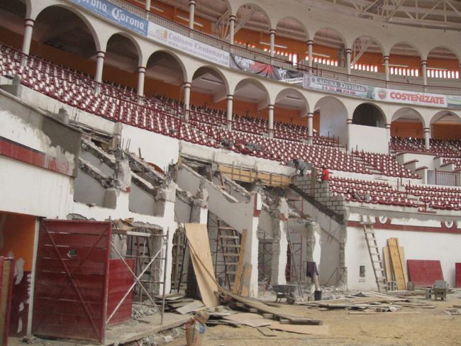 El último día del presente mes quedarán terminadas las obras de remodelación en el Coliseo Centenario de Torreón, escenario que será reinaugurado el día 15 de febrero. 