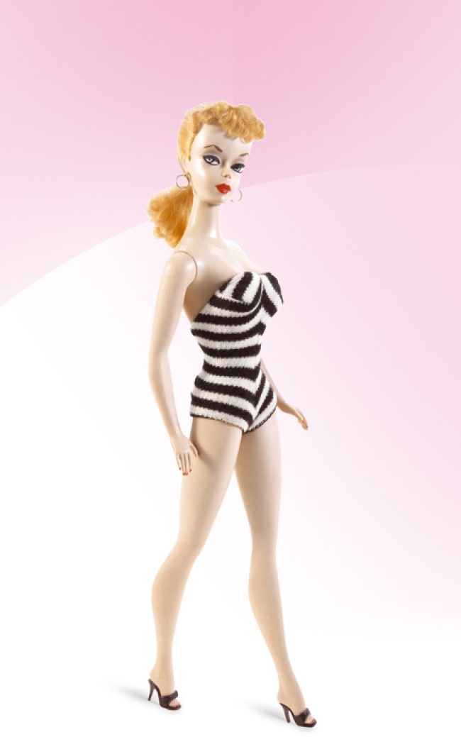 La primera Barbie (1959).