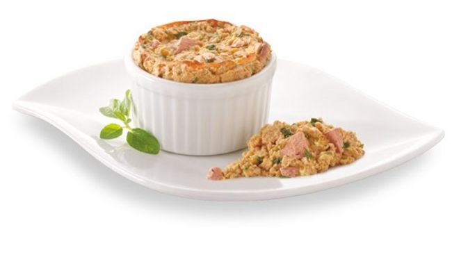 Suflé de Salmón. (El Universal)