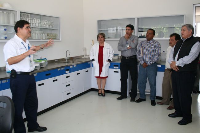 Servicio. El Laboratorio de Calidad del Agua de la Conagua está a disposición de los municipios.