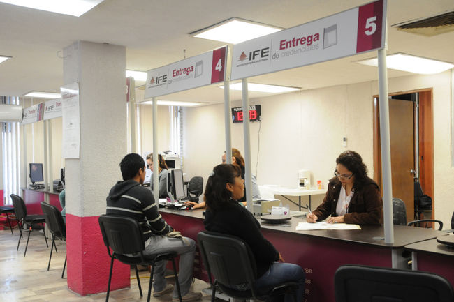 Servicio. En los módulos del IFE se realizan entre 9 mil y 10 mil trámites por semana, en todo el estado de Coahuila.