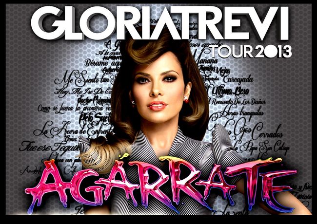 Gran festejo. La cantante y actriz  Gloria Trevi traerá su nuevo show a La Laguna, el cual forma parte de Tour Agárrate 2013.