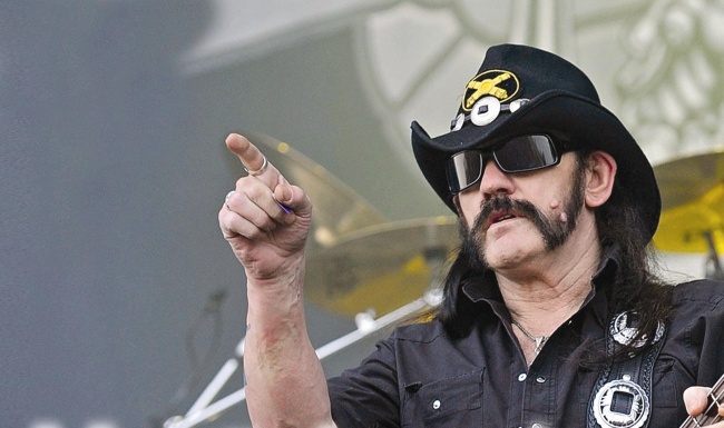 Figura. Lemmy Kilmister, voz de Motörhead.