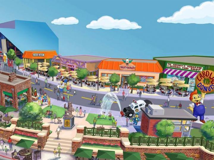 En verano abrirá sus puertas la primera réplica de Springfield en el parque temático de los Estudios Universal en Orlando, Florida.