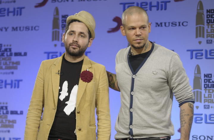 Es la primera canción para una película que componen René Pérez (Residente) y Eduardo Cabra (Visitante), los integrantes de Calle 13. (Archivo)