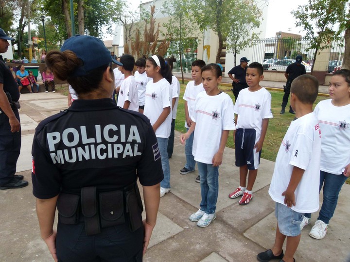 Acción. Ayer arrancó la Patrulla Juvenil de la DSPM.