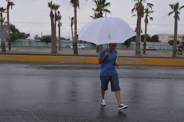 Clima. Durante esta semana, en diversas ocasiones, se han presentado lluvias ligeras en la región Lagunera, sobre todo para las horas de la tarde y noche.