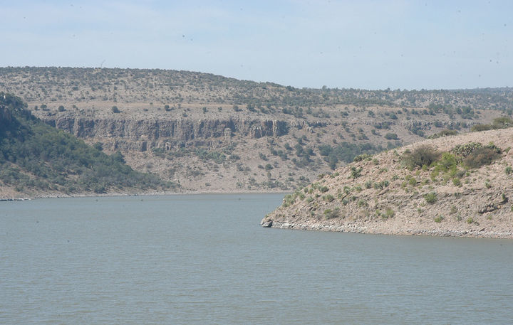 Bajo nivel. La presa Peña del Águila es una de las que mantiene un porcentaje de llenado muy bajo, del 25.8 por ciento.