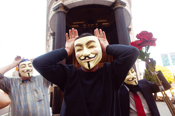 Anonymous. Frankfurt, Alemania (2012)