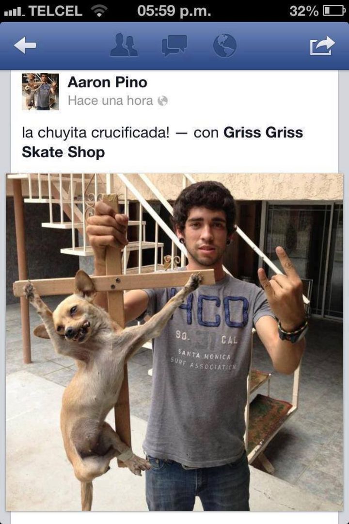 Facebook. La fuerte imagen rápidamente se volvió viral en las redes sociales.