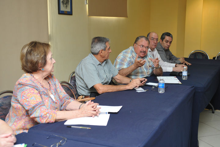 Coinciden. El consejo general del Simas se reunió con Participación Ciudadana 29 y acordaron que se solicite la auditoría externa.