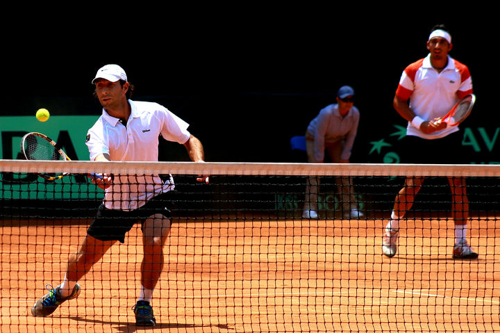 El tenista mexicano Santiago González dio la campanada en el abierto. González avanza 
