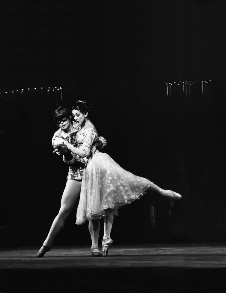 Rudolf Nuréyev y Margot Fonteyn, Romeo y Julieta, 1965.