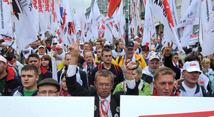 Protestan. En Polonia ya han desarrollado manifestaciones multitudinarias, sin embargo, esta rebasó las expectativas.