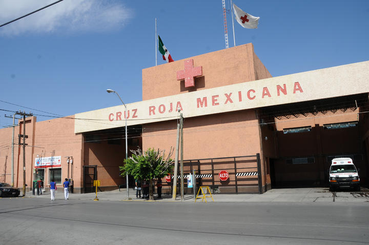 Cruz Roja Torreón, en Calzada Cuauhtémoc número 446.