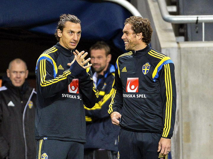 Zlatan Ibrahimovic, jugador de la selección de futbol de Suecia. (EFE)