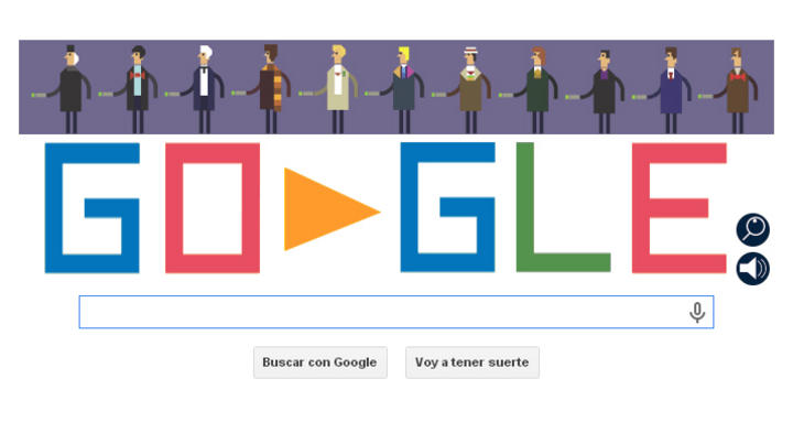 En el Doodle, el personaje principal tiene que pasar por seis lugares diferentes, donde debe evitar que un robot Delek lo atrape. (Internet)