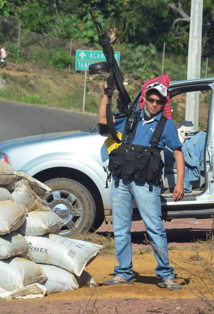 Aparece otro grupo armado en Guerrero