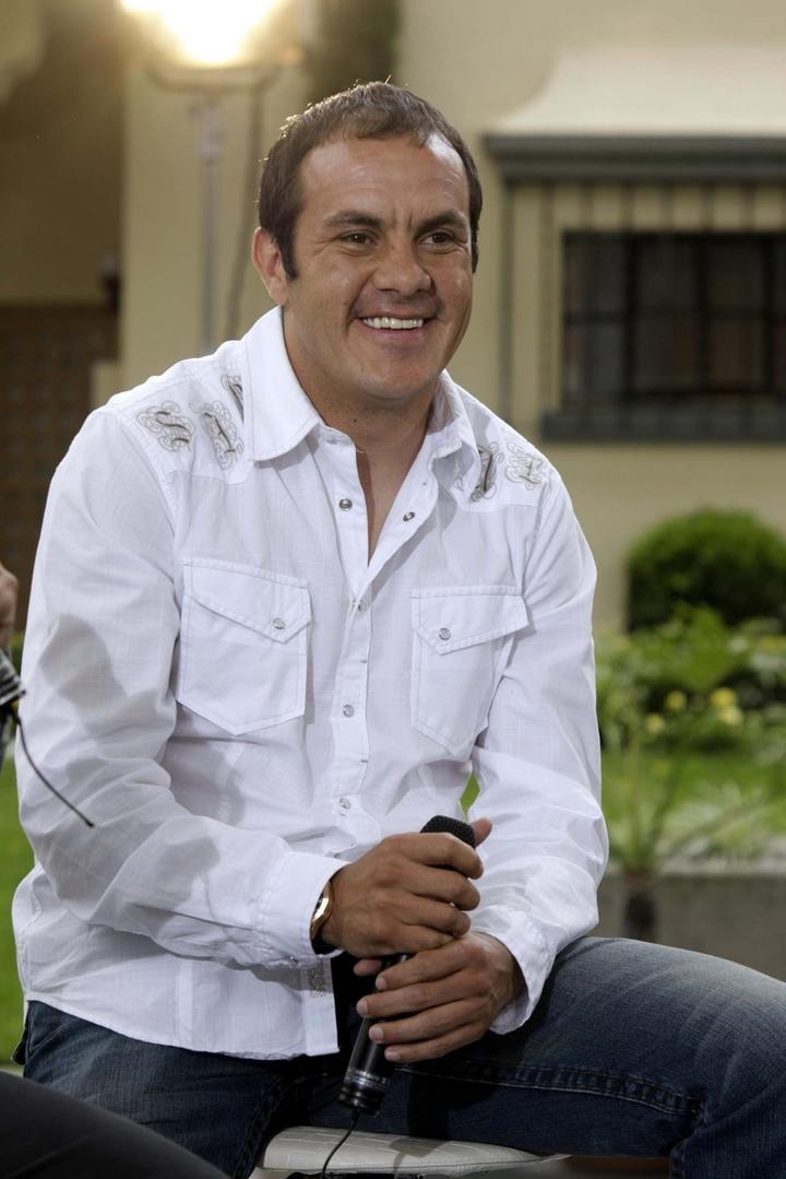 Cuauhtémoc Blanco entrena con Lobos BUAP