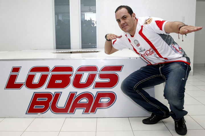 Entrena Cuauhtémoc Blanco con Lobos BUAP